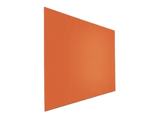 Prikbord Paneel Float Bulletin 60x200 Cm Oranje - 2