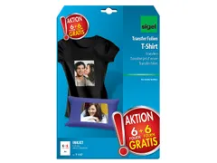 inkjetfolie A4 Transfer blanco 6 vel voor donkere kleding/textiel