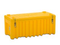 Opbergbox 250L H X B X D 540X 1200X 600Mm Geel