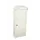 pakketbus,staal,mat wit,HxBxD 1100x410x265mm,inworp/uitname voor