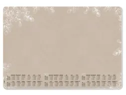 Designonderlegger Sigel Natural Eucalyptus 27/28/29 59,5x41cm 30 vel 8