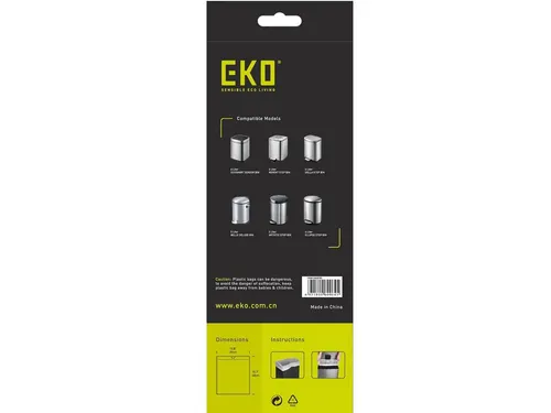 EKO afvalzakken type A 3 - 6 liter Doos 6 x 30 zakken