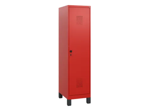 schoollocker,HxBxD 1630x400x500mm,1vak,vak B 400mm,draaigrendel,voeten