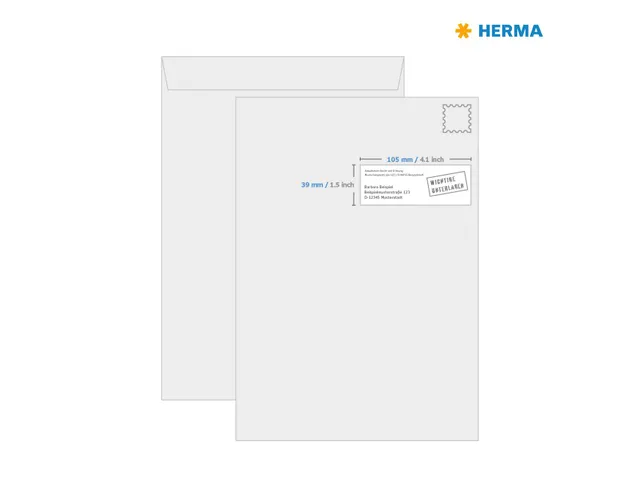 HERMA 4654 Premium etiketten A4 105x39mm Wit 1400 stuks