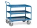 Tafelwagen 4932 Staalplaat En Rand 400kg 1000x700mm 3 Etages