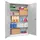 Universele Kast Hxbxd 1950X1200X400Mm Ral7035