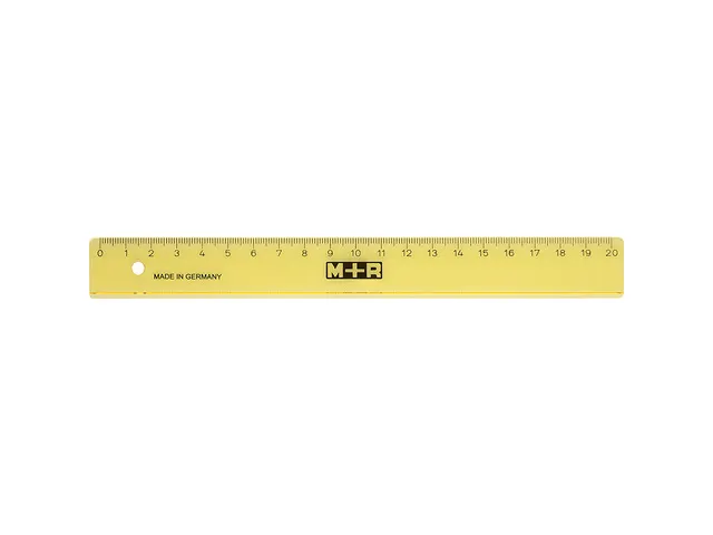Règle M+R Trend Colour 20 cm 4 couleurs assorties