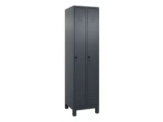 locker,HxBxD 1950x500x500mm,2vak,vak B 250mm,draaigrendel,voeten - 1