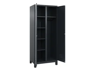 wasgoedverdeelkast,HxBxD 1950x800x500mm,vak B 400mm,cilinderslot - 2
