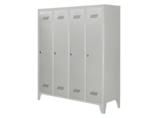 lockerkast v. kinderen,HxBxD 1600x1230x500mm,RAL7035,front RAL7035 - 2