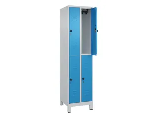 dubbeldekse locker,HxBxD 1950x500x500mm,2x2vak.,vak B 250mm - 2