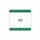 beschrijfbare hoes,markering HxB 216x231mm,PVC,groen