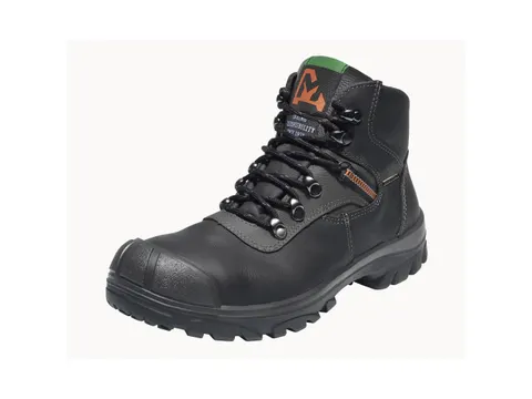 Emma Pluvius hoge S3 veiligheidsschoenen, SRC, zwart, maat 44, per paa