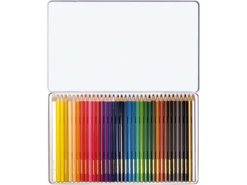 Kleurpotloden Eberhard Faber Classic metaaletui a 36 stuks