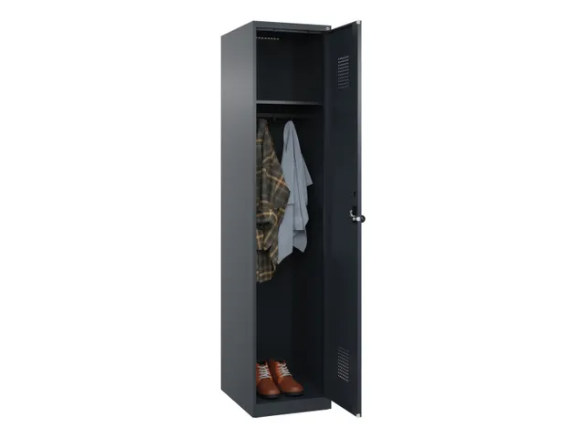locker,HxBxD 1850x400x500mm,1vak,vak B 400mm,draaigrendel