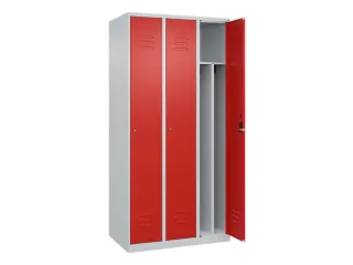 locker voor scheiding van kleding,HxBxD 1850x900x500mm,3vak - 2
