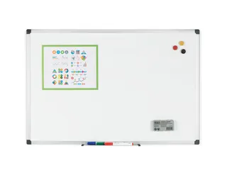 Whiteboard Quantore 60x90cm emaille magnetisch - 3