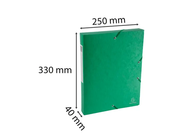 Nature Future A4 Documentenbox 320x240x40mm Karton groen