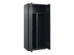 PBM-locker,HxBxD 1850x800x500mm,2vak,vak B 400mm,draaigrendel