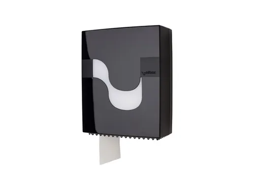 Toiletpapier dispenser Celtex Mini Jumbo zwart