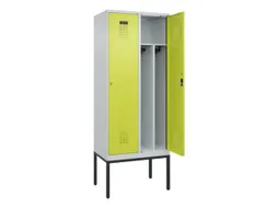 locker voor scheiding van kleding,HxBxD 2120x800x500mm,2vak