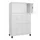 lockerkast,HxBxD 1950x1200x500mm,4x3vakken,vak B 300mm,cil.-slot