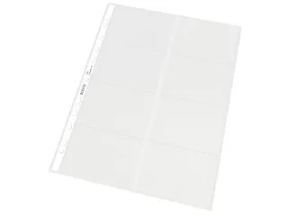 Showtas Leitz 4758 Visitekaart A4 Pp Transparant 11-Gaats - 8