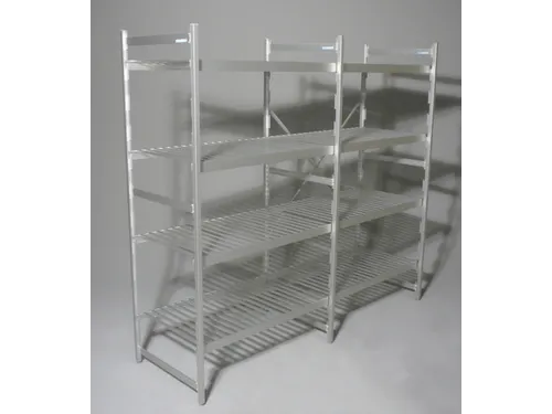 Aluminium Inhaakstelling Aanbouwveld 1800x975x400mm 4roosterlegborden