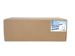 Poetspapier Cleaninq mini 1-laags 20cmx120m Wit 12 rollen - 4