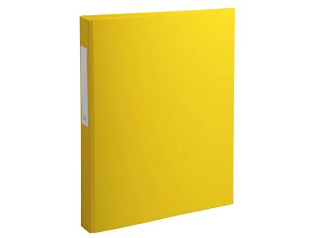 Ringmap PP A4 25mm 4 Rings Geel