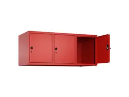 opzetkast,v. locker,3vak.,vak B 400mm,HxBxD 500x1200x500mm