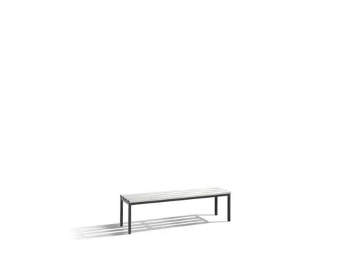 Omkleedbank L 1500Mm Pvc-Zitlatten Ral7021