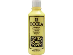 Plakkaatverf Ecola Flacon van 500 ml Citroengeel
