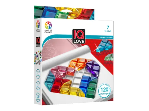 IQ Love denkspel met 120 opdrachten 7+