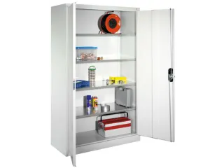Universele Kast Hxbxd 1950X1200X400Mm 4Legborden Ral7035 - 1