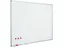 Smit Visual whiteboard 120x150cm gelakt staal Softline 8mm alu-profiel