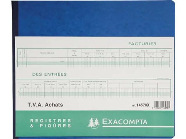 formulaires achat avec TVA, ft 27 x 32 cm, français