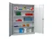 grootvolumekast met openslaande deuren,RAL7035,front RAL7035