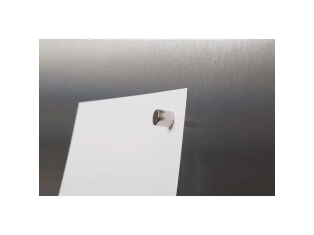 Magneet MAUL Neodymium koker 10x10mm 4kg nikkel 4 stuks