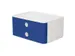 smart-box Han Allison avec 2 tiroirs bleu royal, empilable