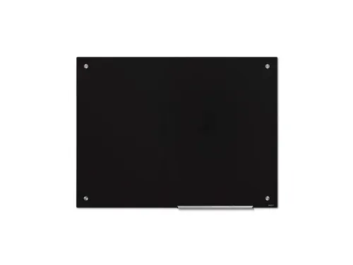 Scritto Glasbord Zwart 90x120 cm met stift