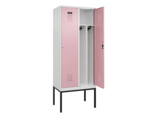 locker voor scheiding van kleding,HxBxD 2120x800x500mm,2vak