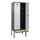 locker met bank,HxBxD 2120x800x815mm,2vak,vak B 400mm,cilinderslot