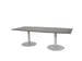 Table De Réunion Linesto Hauteur Fixe 240x120cm Chêne Logan - Alumin