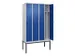 locker voor scheiding van kleding,HxBxD 2120x1200x500mm,4vak