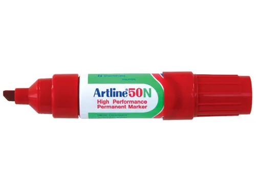 Permanent marker Artline 50 rood
