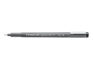 Fineliner Staedtler Pigment 308 zwart 0.5mm - 8