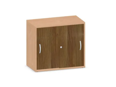 schuifdeurkast,HxBxD 720x800x430mm,decor romp beuken,decor front noten