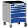 ladekast verrijdbaar 880x650x650mm 5laden romp RAL7035 front RAL5010