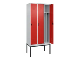 locker voor scheiding van kleding,HxBxD 2120x900x500mm,3vak - 2